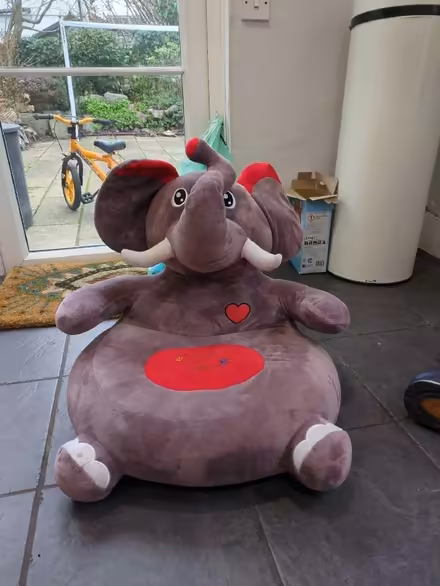 Photo of free Children's elephant to sit on (Roath CF24) #2