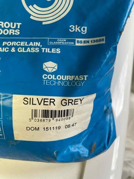 Photo of free Silver grey grouting (N11) #2
