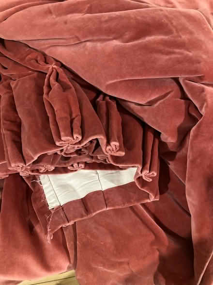 Photo of free ‘heavy’ velvet curtains (Alverstoke PO12) #2