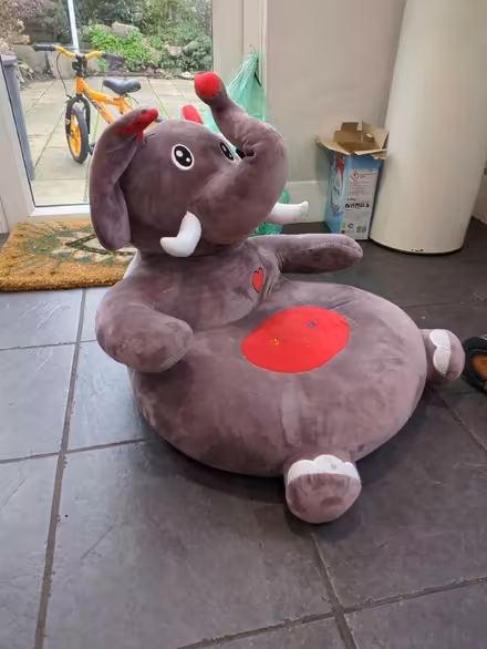 Photo of free Children's elephant to sit on (Roath CF24) #1