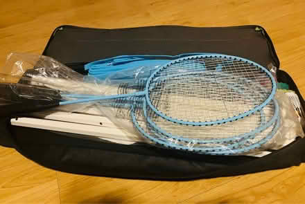 Photo of free Badminton & flag football equipment (Burbank CA) #1