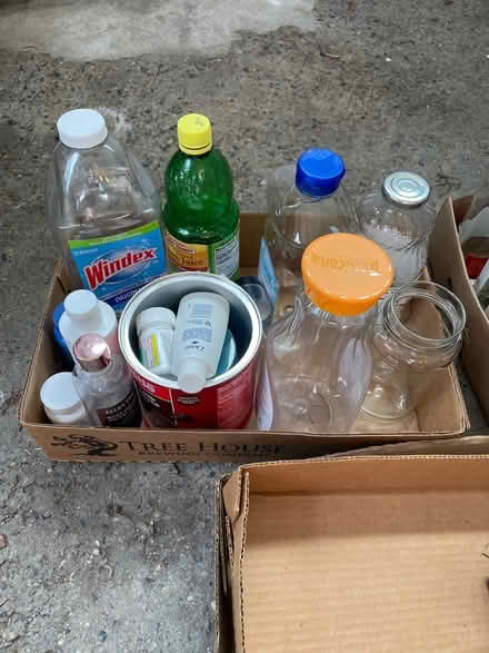 Photo of free Glass and plastic containers, corks (Reading, off West st) #2