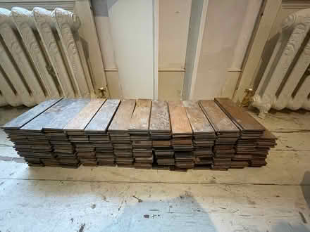 Photo of free Small batch of parquet flooring (Leyton E11) #1