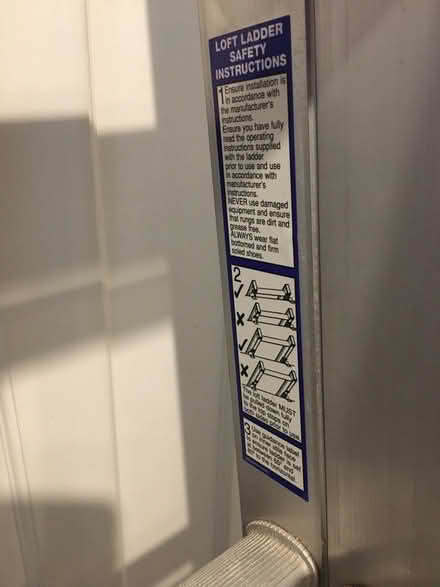 Photo of free Metal loft ladder (Northfield B31) #2