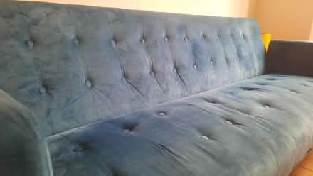 Photo of free Sofa bed/couch teal colour (Osney OX2) #3