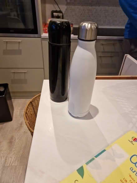 Photo of free Small thermos flask and insulated water bottle (Earl Shilton LE9) #1