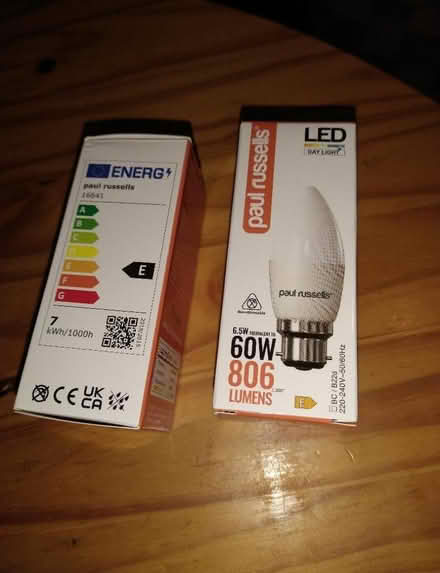 Photo of free 2 new LED light bulbs (Lingfield RH7) #1