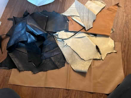 Photo of free Leather scraps (ME15 8) #1
