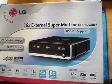 Photo of free External DVD/CD Rewriter (Tuckswood NR4) #1
