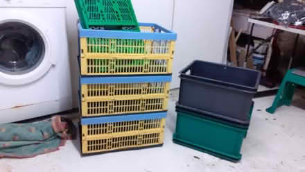 Photo of free Stacking storage boxes (Audenshaw,M34) #1