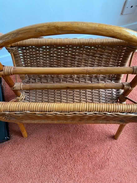 Photo of free Wicker/Rattan Magazine Rack (Southwater) #3