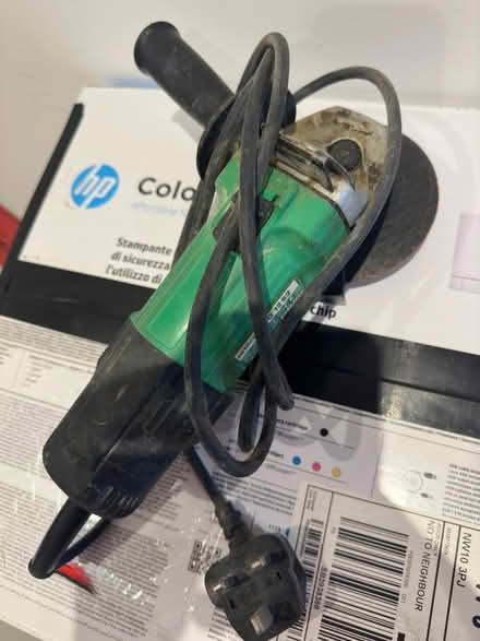 Photo of free Hitachi Angle Grinder (Kensal Rise) #1