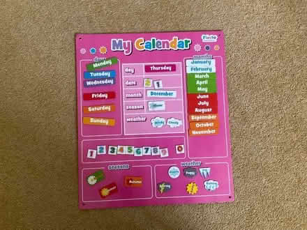 Photo of free Kids magnetic calendar (Wokingham RG40) #1