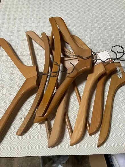 Photo of free A quantity of wooden hangers (Lea, HR9) #1
