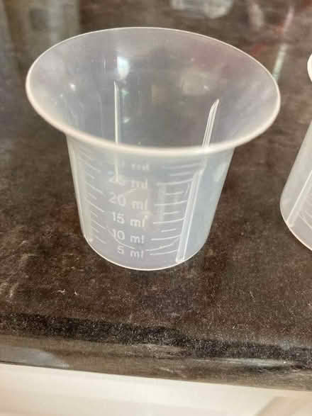 Photo of free 30 ml measuring cup or Eye bath (Malvern Link WR14) #1