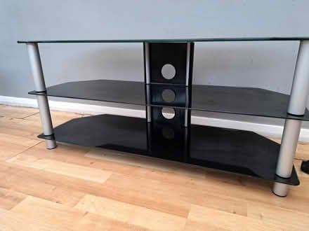 Photo of free Glass TV stand (Binfield RG42) #2