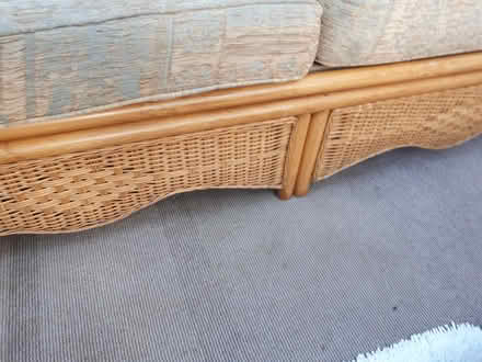 Photo of free Quality wicker cane settee (WR3 Barbourne) #2