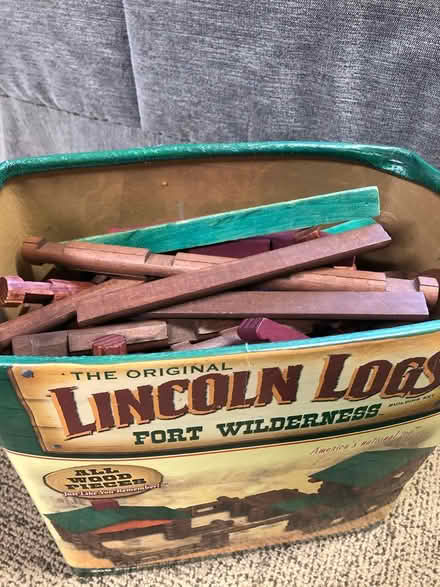 Photo of free lincoln logs (Westmont near Cass & Ogden) #2