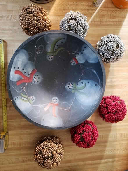 Photo of free Wooden Xmas bowls, beaded balls (Leavells Crossing in Spotsy) #1