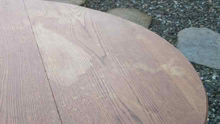 Photo of free Oak drop-leaf dining table (Falkland KY15) #4