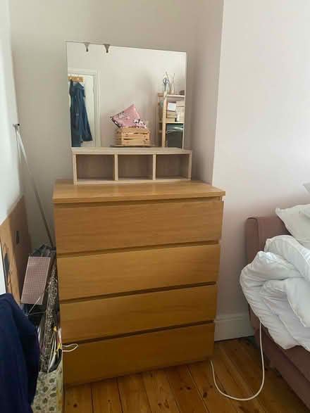 Photo of free Malm chest of drawers with mirror (Westcliff SS0) #1