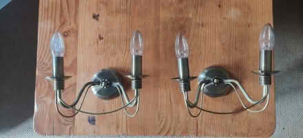 Photo of free Pair of wall lights (Barnacle CV7) #2