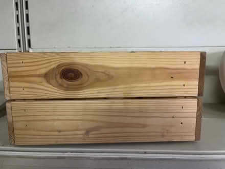 Photo of free Small wooden crate (Clee hill) #1