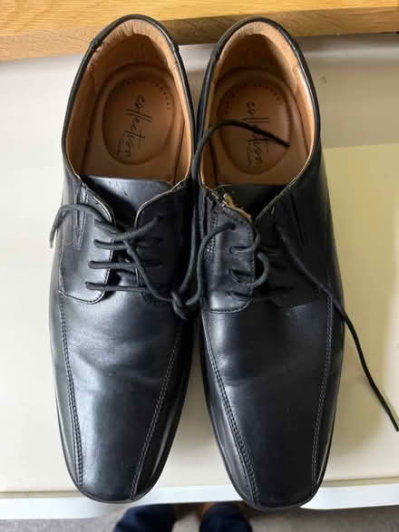 Photo of free Size 9 1/2 Black Shoes (Hertford SG14) #1
