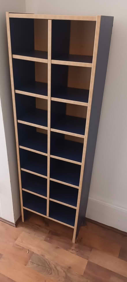 Photo of free Blue CD shelves (Streatham SW16) #1