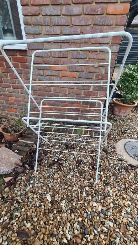 Photo of free Foldable clothes airer (Padbury, Buckingham) #2