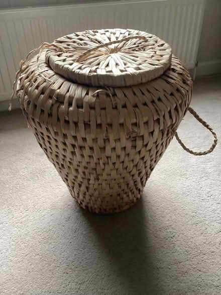 Photo of free Wicker Laundry Basket (Balerno EH14) #1