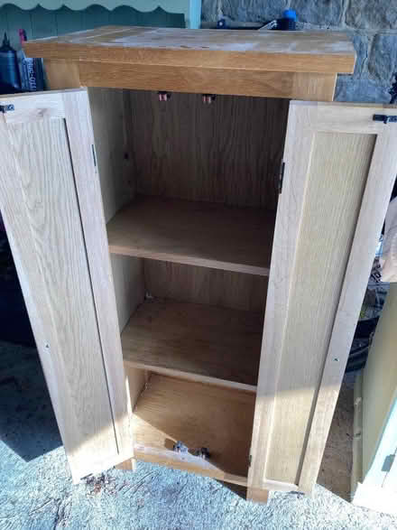 Photo of free Wooden cupboard (Aldfield HG4) #1