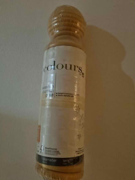 Photo of free Wooden curtain pole - unused (East Blatchington BN25) #2