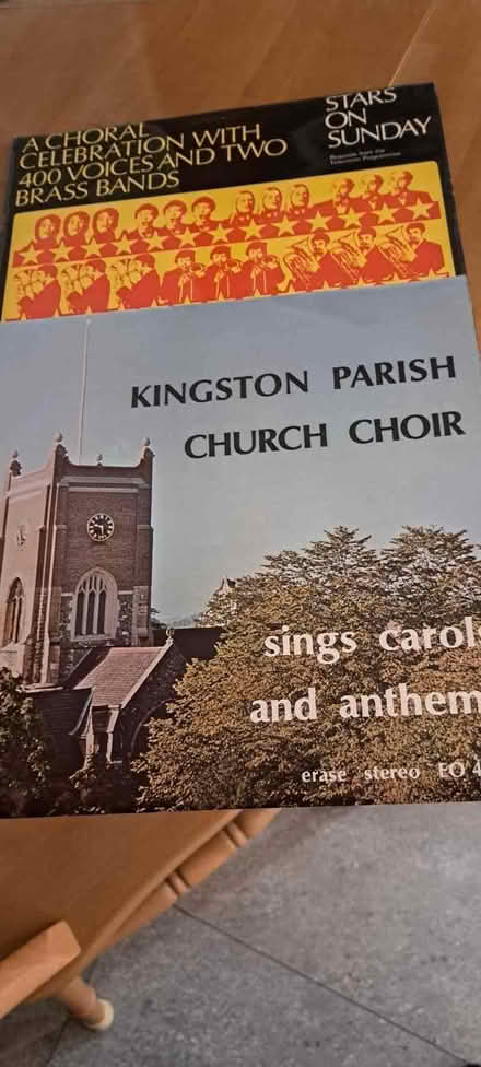Photo of free 2 LPs Choral Singing (Tickhill DN11) #1