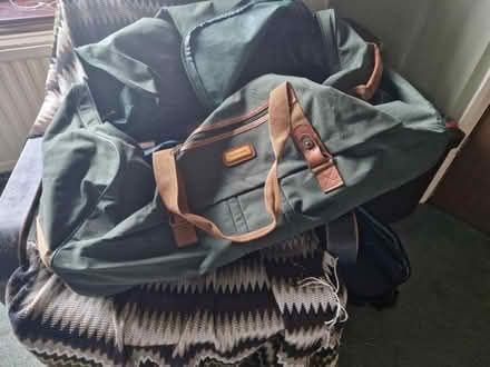 Photo of free 2 holdalls, larger on with hard base and wheels. (Linslade LU7) #2