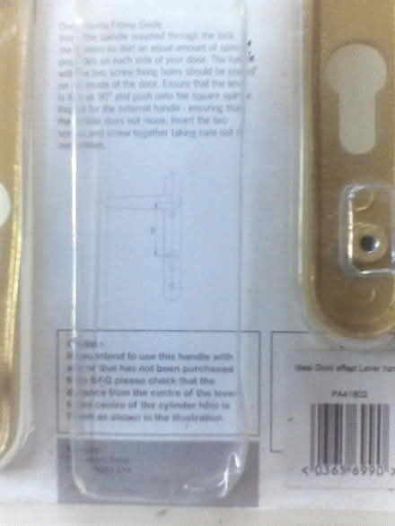 Photo of free Set of unused door handles (Holyford EX24) #2