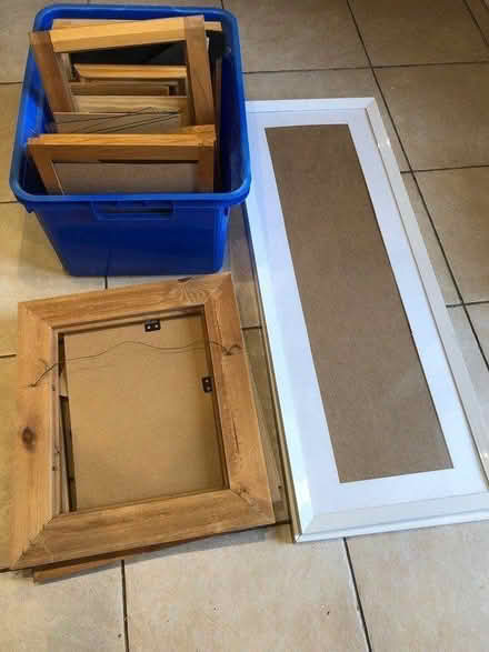 Photo of free Mixed wooden photo frames (Shifnal TF11) #1