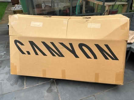 Photo of free Cardboard bike shipping box (Bath, Weston) #1