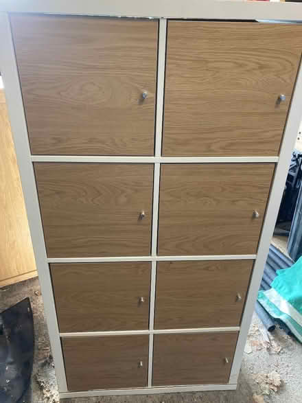 Photo of free IKEA Kallax unit with doors (Aldfield HG4) #1