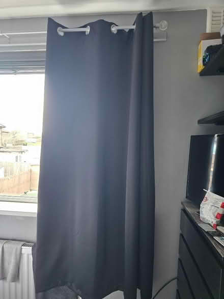 Photo of free Pair of black (black out ) curtains (Mayfield NE23) #1