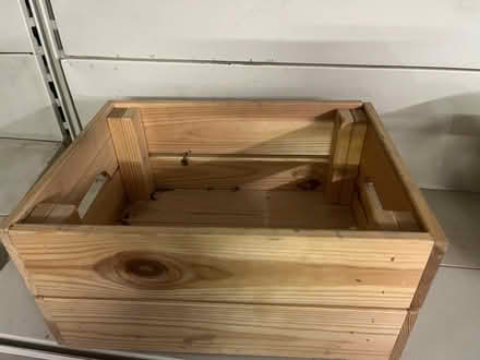 Photo of free Small wooden crate (Clee hill) #2