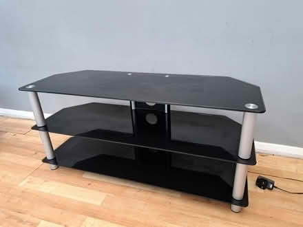 Photo of free Glass TV stand (Binfield RG42) #1