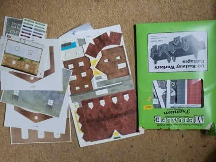 Photo of free Various parts of card modelling kit for 00 railway. (IP7) #2