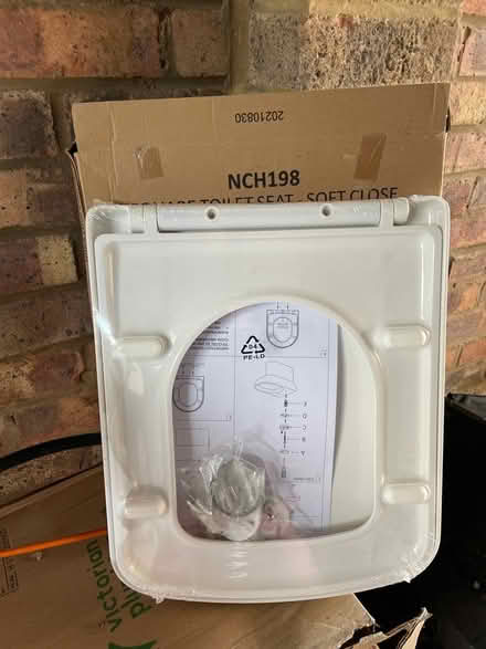 Photo of free Brand new - toilet seat in wrapping (OX16 Cherwell heights) #1
