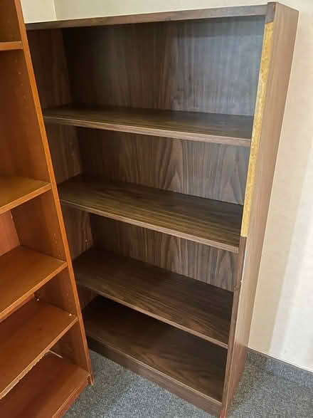 Photo of free More particle board bookshelves (Foggy Bottom) #1