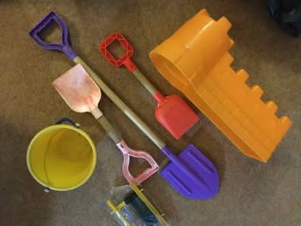 Photo of free Buckets, spades & crab line (Sutton Coldfield, Four Oaks) #1
