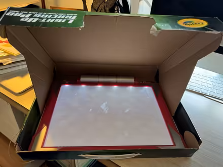 Photo of free Crayola Light-Up Tracing Pad (Wallingford) #1