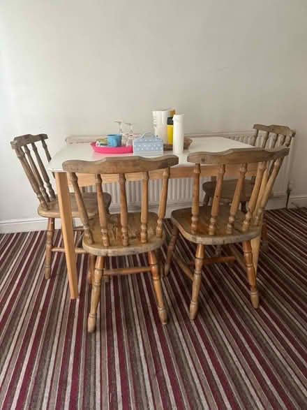 Photo of free Dinning chairs (Heeley S2) #2