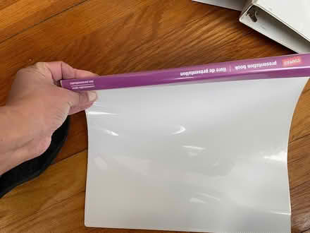 Photo of free 3 ring binders & plastic sleeves (Arlington heights) #2