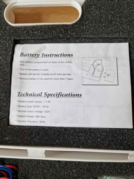 Photo of free Body Tone Electro Pads (Cheam SM3) #2